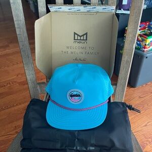 Melin Hydro Coronado Blue Neon SM Size Hat Water Friendly BRAND NEW!!!